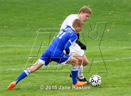 Thumbnail 3 in Burnt Hills-Ballston Lake vs. Pearl River (NYSPHSAA Class A Semifinal) photogallery.