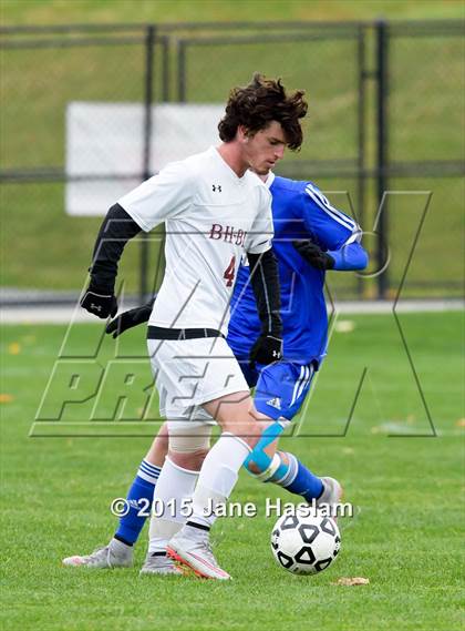 Thumbnail 1 in Burnt Hills-Ballston Lake vs. Pearl River (NYSPHSAA Class A Semifinal) photogallery.