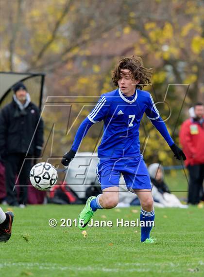 Thumbnail 1 in Burnt Hills-Ballston Lake vs. Pearl River (NYSPHSAA Class A Semifinal) photogallery.