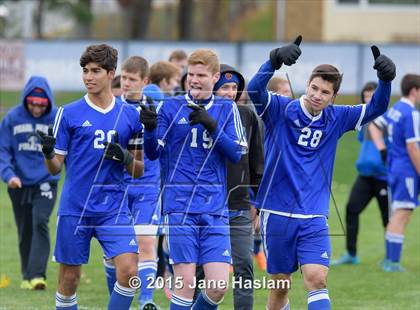 Thumbnail 1 in Burnt Hills-Ballston Lake vs. Pearl River (NYSPHSAA Class A Semifinal) photogallery.
