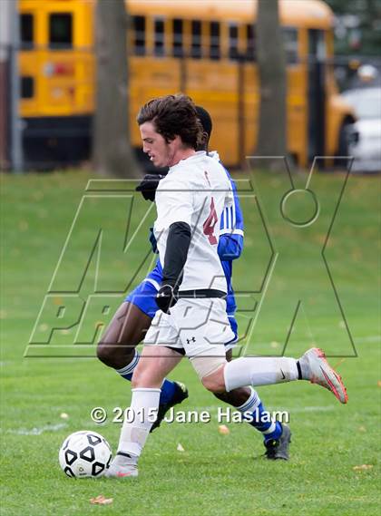 Thumbnail 3 in Burnt Hills-Ballston Lake vs. Pearl River (NYSPHSAA Class A Semifinal) photogallery.