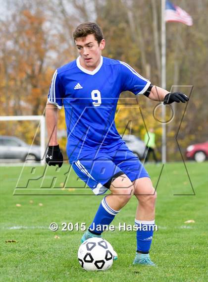 Thumbnail 3 in Burnt Hills-Ballston Lake vs. Pearl River (NYSPHSAA Class A Semifinal) photogallery.