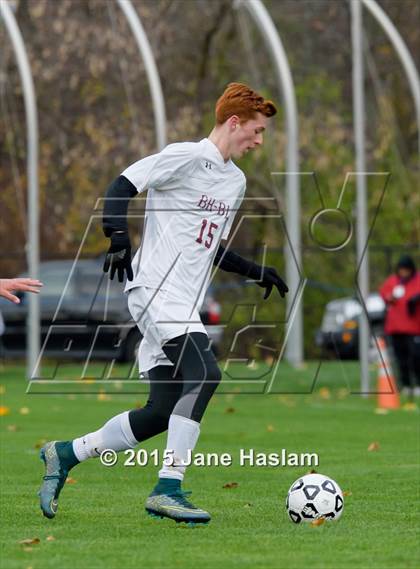 Thumbnail 3 in Burnt Hills-Ballston Lake vs. Pearl River (NYSPHSAA Class A Semifinal) photogallery.