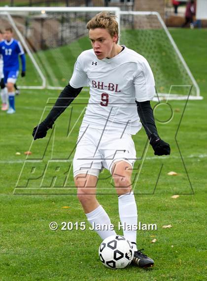 Thumbnail 1 in Burnt Hills-Ballston Lake vs. Pearl River (NYSPHSAA Class A Semifinal) photogallery.