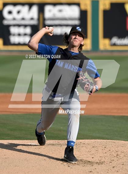 Thumbnail 3 in San Marcos vs. Aliso Niguel (CIF-SS D3 Final) photogallery.