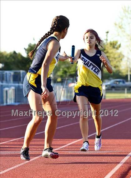 Thumbnail 2 in Titan Top 9 Invitational (Girls 4x400m Relay) photogallery.