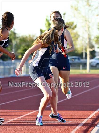 Thumbnail 2 in Titan Top 9 Invitational (Girls 4x400m Relay) photogallery.