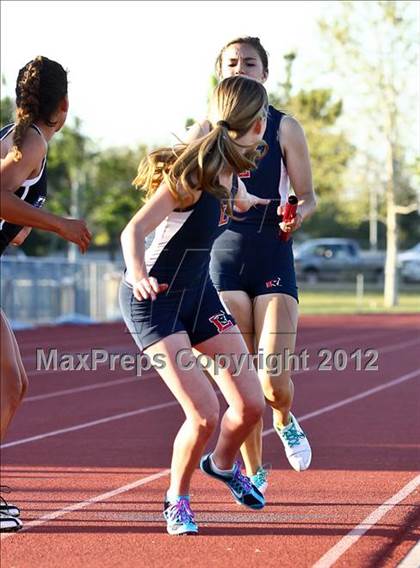Thumbnail 3 in Titan Top 9 Invitational (Girls 4x400m Relay) photogallery.