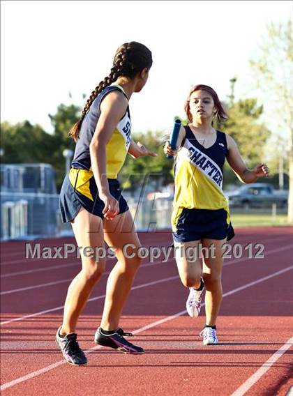Thumbnail 1 in Titan Top 9 Invitational (Girls 4x400m Relay) photogallery.