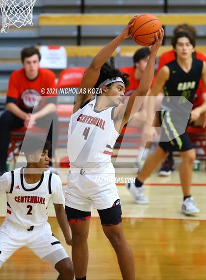 Thumbnail 1 in Capistrano Valley vs. Centennial (Mater Dei Extravaganza) photogallery.
