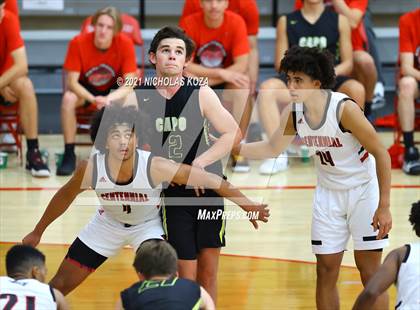 Thumbnail 3 in Capistrano Valley vs. Centennial (Mater Dei Extravaganza) photogallery.