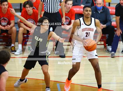 Thumbnail 2 in Capistrano Valley vs. Centennial (Mater Dei Extravaganza) photogallery.