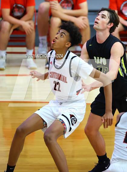 Thumbnail 1 in Capistrano Valley vs. Centennial (Mater Dei Extravaganza) photogallery.