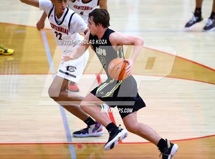 Thumbnail 3 in Capistrano Valley vs. Centennial (Mater Dei Extravaganza) photogallery.