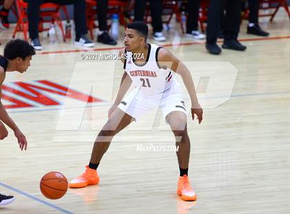 Thumbnail 1 in Capistrano Valley vs. Centennial (Mater Dei Extravaganza) photogallery.