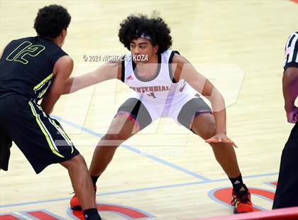 Thumbnail 1 in Capistrano Valley vs. Centennial (Mater Dei Extravaganza) photogallery.