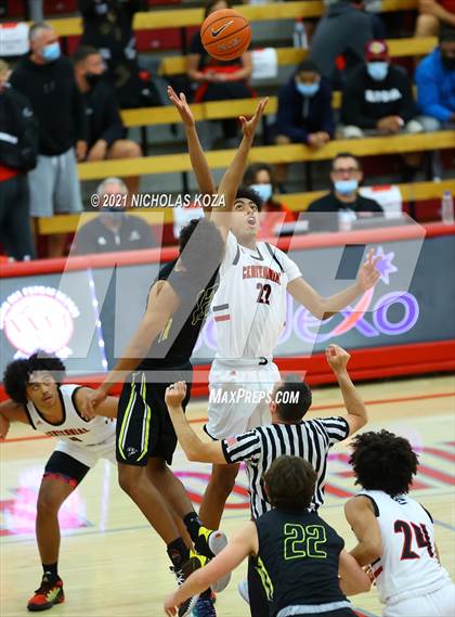 Thumbnail 1 in Capistrano Valley vs. Centennial (Mater Dei Extravaganza) photogallery.