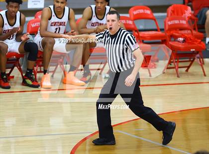 Thumbnail 1 in Capistrano Valley vs. Centennial (Mater Dei Extravaganza) photogallery.