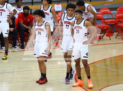 Thumbnail 1 in Capistrano Valley vs. Centennial (Mater Dei Extravaganza) photogallery.