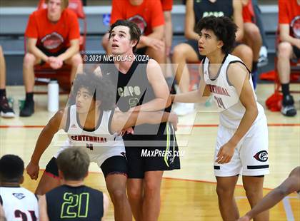 Thumbnail 1 in Capistrano Valley vs. Centennial (Mater Dei Extravaganza) photogallery.