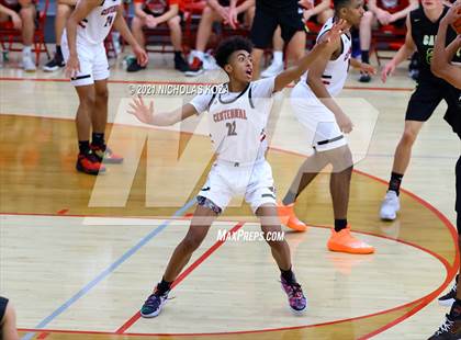 Thumbnail 3 in Capistrano Valley vs. Centennial (Mater Dei Extravaganza) photogallery.