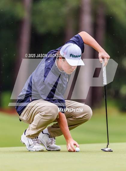 Thumbnail 1 in NCHSAA 4A Finals (Round 1) photogallery.