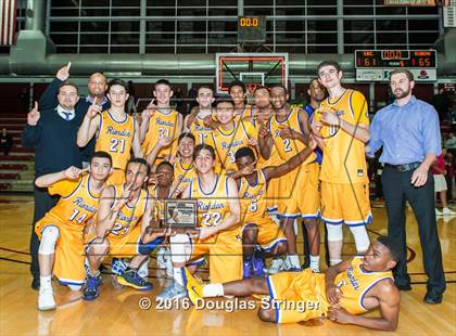 Thumbnail 2 in Archbishop Riordan vs. Sacred Heart Cathedral Preparatory (CIF CCS D3 Final) photogallery.