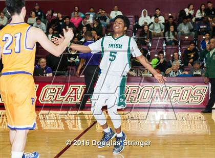 Thumbnail 2 in Archbishop Riordan vs. Sacred Heart Cathedral Preparatory (CIF CCS D3 Final) photogallery.