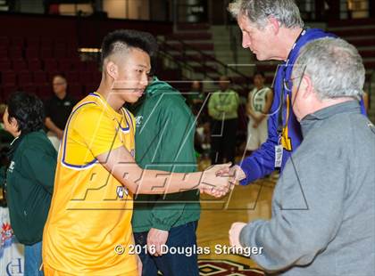 Thumbnail 1 in Archbishop Riordan vs. Sacred Heart Cathedral Preparatory (CIF CCS D3 Final) photogallery.