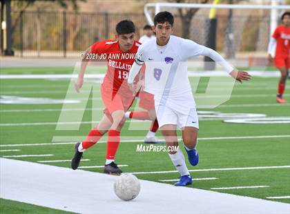 Thumbnail 3 in Humble vs Bellaire (CFISD Soccer Showcase) photogallery.