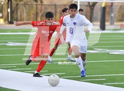 Thumbnail 2 in Humble vs Bellaire (CFISD Soccer Showcase) photogallery.