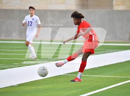 Thumbnail 3 in Humble vs Bellaire (CFISD Soccer Showcase) photogallery.
