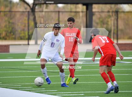 Thumbnail 2 in Humble vs Bellaire (CFISD Soccer Showcase) photogallery.