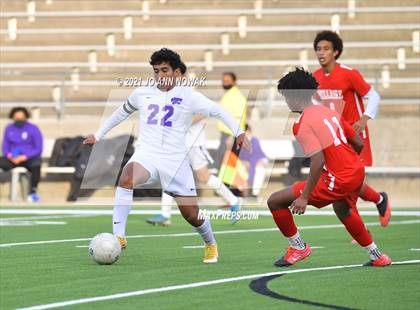 Thumbnail 1 in Humble vs Bellaire (CFISD Soccer Showcase) photogallery.