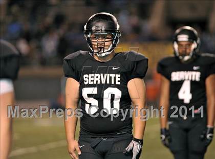 Thumbnail 3 in Servite vs. Bishop Amat photogallery.