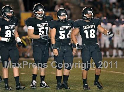 Thumbnail 3 in Servite vs. Bishop Amat photogallery.