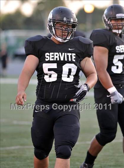 Thumbnail 1 in Servite vs. Bishop Amat photogallery.