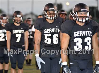 Thumbnail 1 in Servite vs. Bishop Amat photogallery.