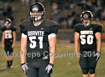 Thumbnail 2 in Servite vs. Bishop Amat photogallery.