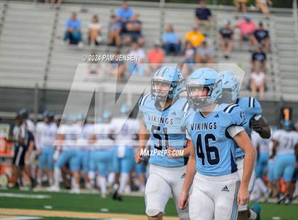 Thumbnail 2 in Union Pines vs Willow Springs (Moore County Kick-Off Classic) photogallery.