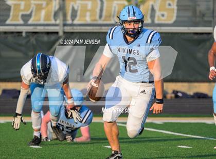 Thumbnail 2 in Union Pines vs Willow Springs (Moore County Kick-Off Classic) photogallery.