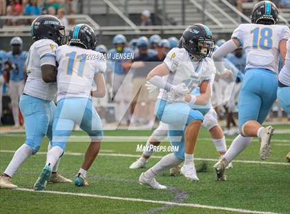 Thumbnail 1 in Union Pines vs Willow Springs (Moore County Kick-Off Classic) photogallery.