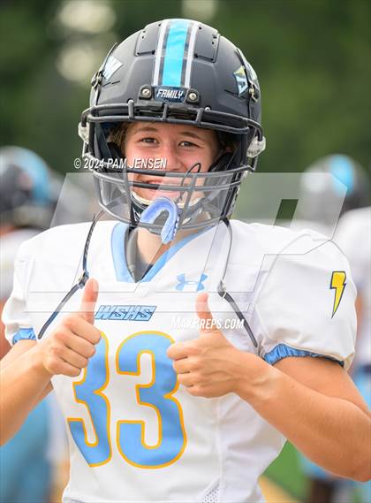 Thumbnail 1 in Union Pines vs Willow Springs (Moore County Kick-Off Classic) photogallery.