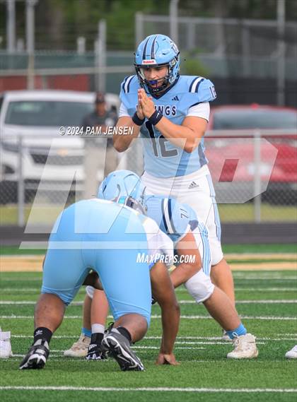 Thumbnail 2 in Union Pines vs Willow Springs (Moore County Kick-Off Classic) photogallery.