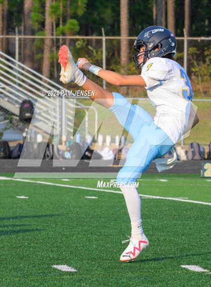 Thumbnail 2 in Union Pines vs Willow Springs (Moore County Kick-Off Classic) photogallery.