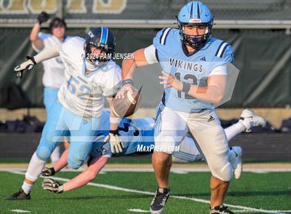 Thumbnail 3 in Union Pines vs Willow Springs (Moore County Kick-Off Classic) photogallery.