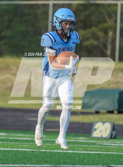 Thumbnail 2 in Union Pines vs Willow Springs (Moore County Kick-Off Classic) photogallery.