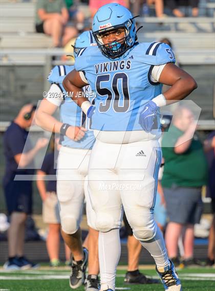 Thumbnail 2 in Union Pines vs Willow Springs (Moore County Kick-Off Classic) photogallery.
