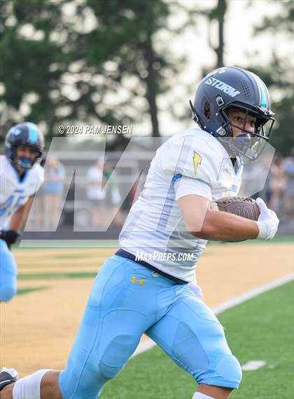 Thumbnail 3 in Union Pines vs Willow Springs (Moore County Kick-Off Classic) photogallery.