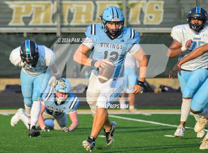Thumbnail 3 in Union Pines vs Willow Springs (Moore County Kick-Off Classic) photogallery.